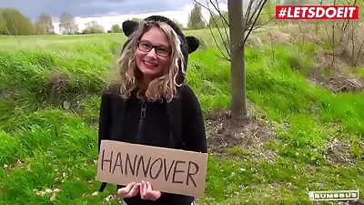 LETSDOEIT - Busty Hitchhiker Milf Izzy Mendosa Pays With Pussy For Her Travel To Hannover