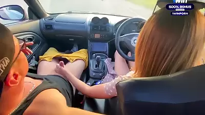 A Collection Of My Wifes Cheating With A Dude In A Car