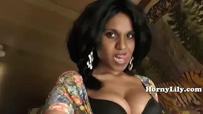 Horny Lily - Busty Indian Milf Wants To Suck His Son In Laws Lund (in Hindi)