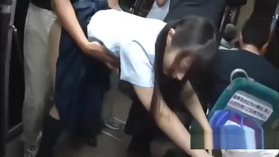Jav Ambushed On Public Bus Fucked Standing Up In Her Uniform Big Teen Ass