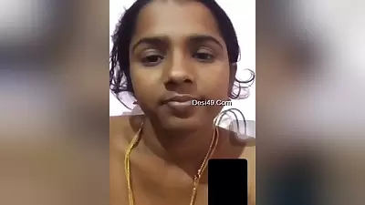 Today Exclusive- Famous Tamil Girl Maya Showing Her Boobs And Pussy On Video Call 1
