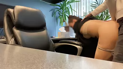 I Swallow My Managers Cum At Work