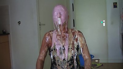 Veronica pied and gunged