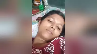 Lonely Desi Girl Pussy Fingering Video Call With Her Bf