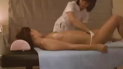 Lesbian Pussy Stimulation During Massage