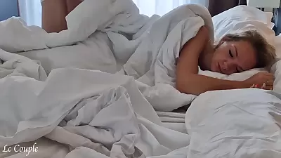 Husband Arrived Home And Started To Fuck His Wife, Who Was Still In Bed 10 Min