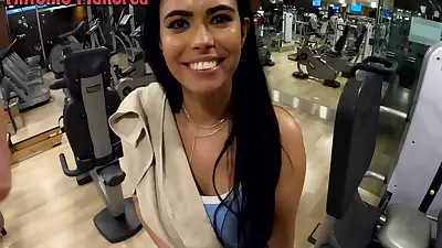 Huge Ass Brazilian Slut Gets Fucked In The Gym Hard