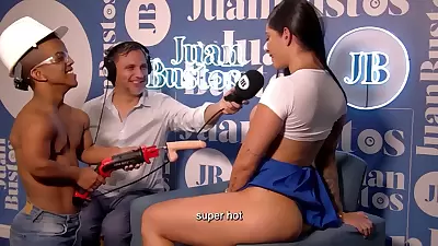 Salome Gil Fulfills Her Fantasies Of Having Her Vagina Drilled By A Sexy Dwarf Juan Bustos Podcast