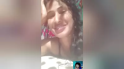 My Cute Girlfriend Showed Me Her Boobs On A Video Call