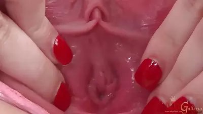 Maya Kendrick Shows Her Bright Pink Pussy And Pretty Pierced Nipples