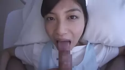 Incredible Japanese girl Airi Misora in Hottest Blowjob, POV JAV scene