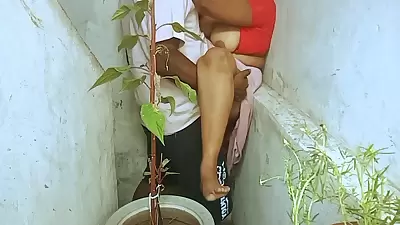 Village Aunty With House Woner Stepson Having Sex 2nd Floor