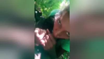 Desi Boy Leaves His Girlfriend In The Forest