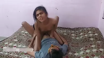 Today Exclusive- Cute Desi Girl Blowjob And Fucked