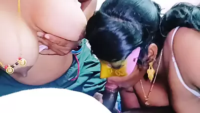 Telugu Threesom Step Family Wife Husbend And Bhabi Crezy Fucking Telugu Dirty Talks