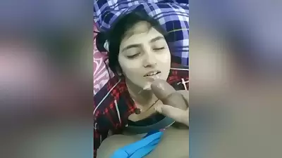 Today Exclusive- Lover Cum On Gf Face