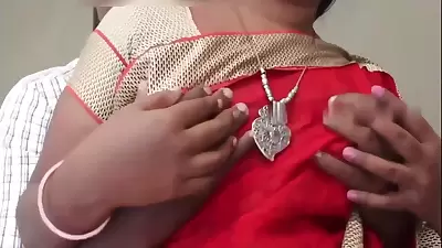 Wife Fucking With Ex-lover In Red Saree