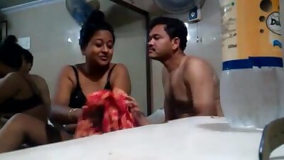 Indian Couple Romantic Foreplay