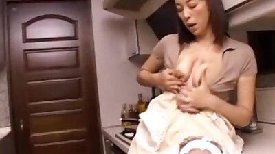 japanese mother dildo masturbation