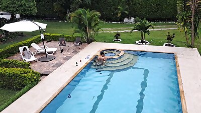 The Party Ends With A Fuck In The Pool. 2 Nobody Realizes What We Do