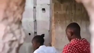 Mzansi Senior High Teacher Fucks A Student Raw Behind The Classrooms