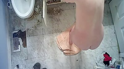 Milf mature wife barhroom nude shower cam