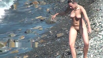 Naked Beach Goers