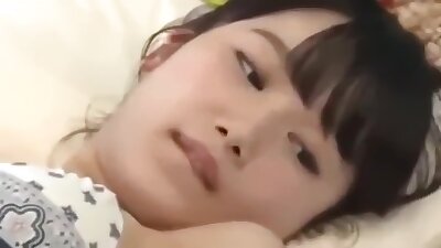 Hot Japanese oil massage goes too far for innocent shy Asian teen girl.